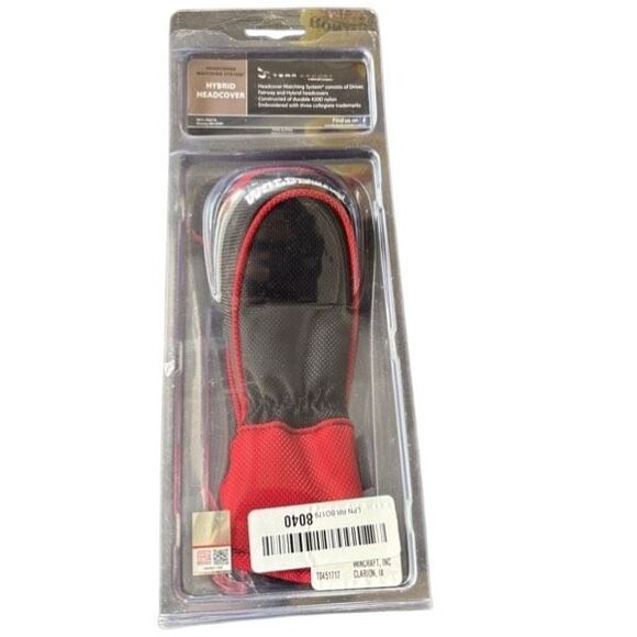 NC North Carolina State Wolfpack Hybrid Golf Club Head Cover *New* - Picture 3 of 11